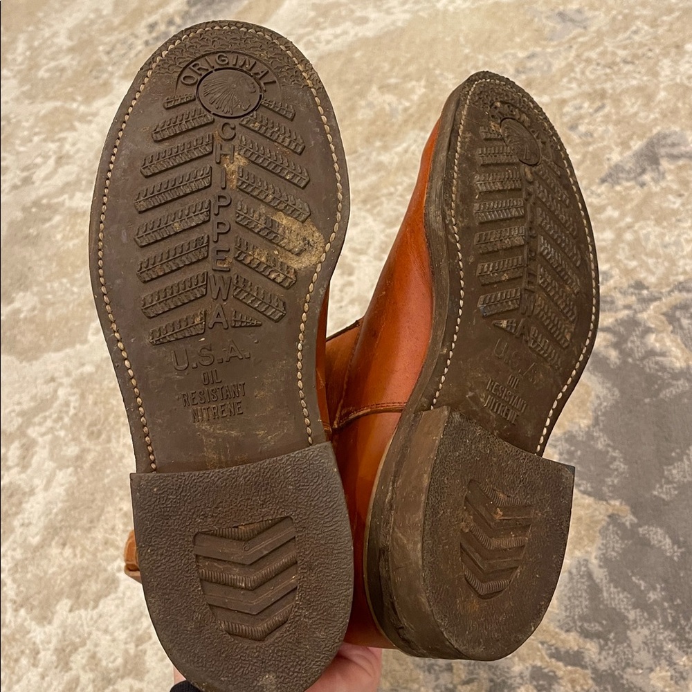 RARE Vintage
Sz 7.5 D Chippewa USA
Western Cowboy Boots Men's Leather - Picture 8 of 13